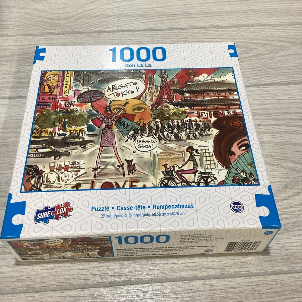 TCG SURELOX‎ 1000 Pieces 27" x 19" Arigato Tokyo *Factory Sealed*